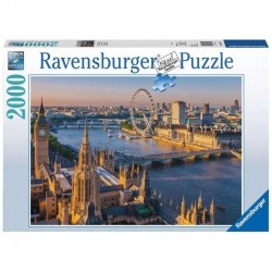 Puzzle 2000 elementów Nastrojowy Londyn-1156255