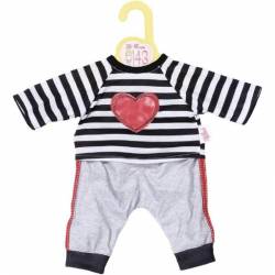 Ubranko Strój sportowy w paski Dolly Moda dla lalki Baby Born-2499523