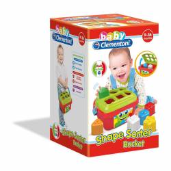CLEMENTONI Baby koszyk kształtów i kolorów 17106-2523