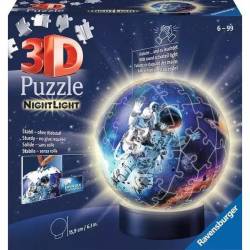 Puzzle 3D Świecąca kula Astronauta-2552877