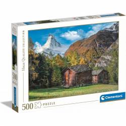 Puzzle 500 elementów High Quality Uroczy Matterhorn-2637357