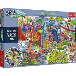 Puzzle 500 elementów Spy Guy Lost Items USA-2649742