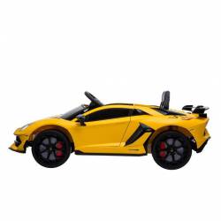 Lean Toys Auto na Akumulator Lamborghini Aventador Żółty-728615
